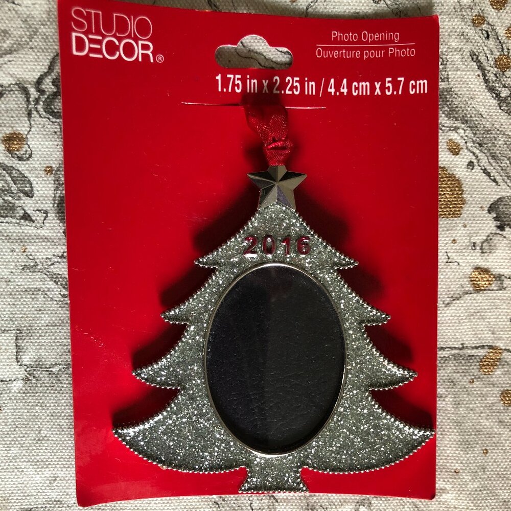 Christmas Tree Photo Ornament by Studio Decor